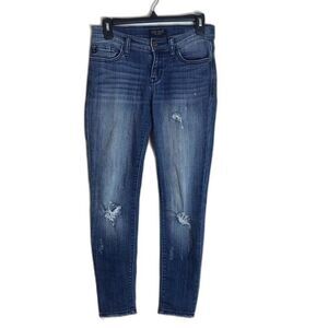 Judy blue ladies distressed skinny ankle jeans size 26